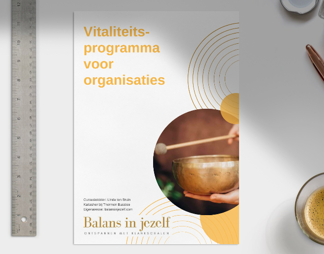 Vitaliteitsprogramma voor organisaties en bedrijven in omgeving Arnhem.