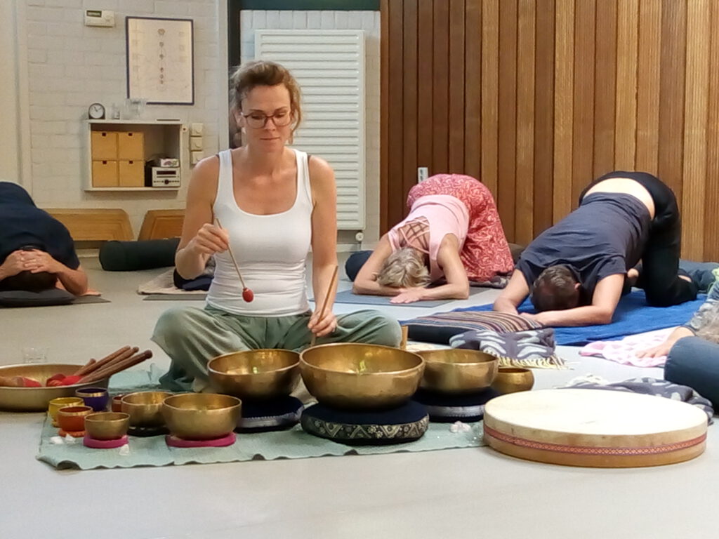 Yin yoga xl met klankschalen